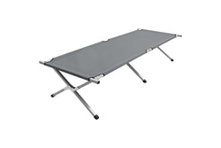 Camping Bed 210x80x48 cm XXL Grey vidaXL