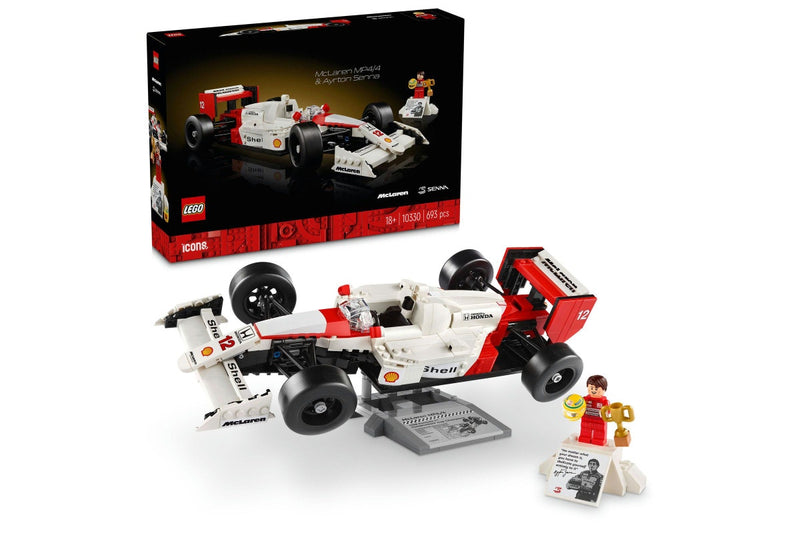 LEGO Icons: McLaren MP4/4 & Ayrton Senna - (10330)