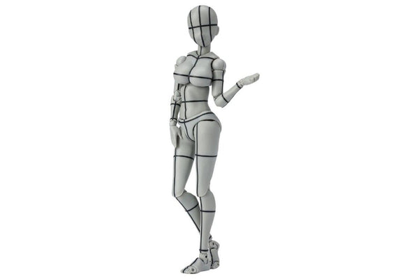 Body-Chan (Kentaro Yabuki Wireframe Gray) - S.H.Figuarts Figure