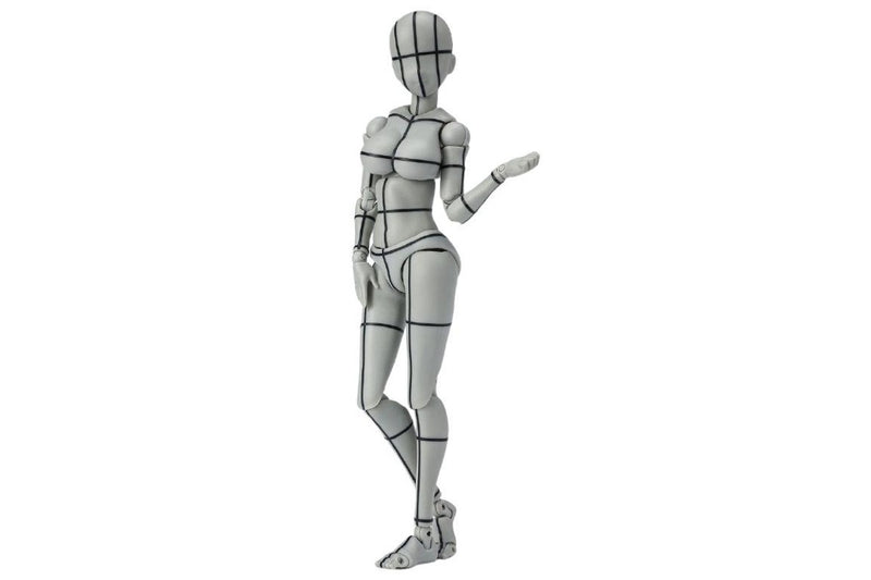 Body-Chan (Kentaro Yabuki Wireframe Gray) - S.H.Figuarts Figure