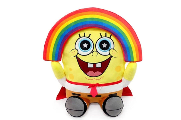 SpongeBob SquarePants Hugme Rainbow Plush Toy (Yellow) (One Size)