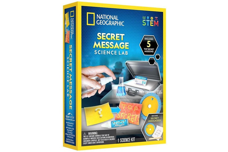 National Geographic: Secret Message Lab