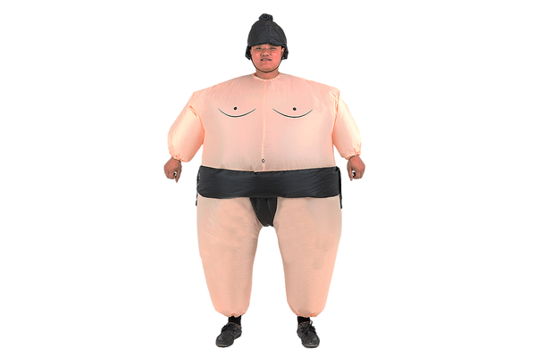 Sumo Fancy Dress Inflatable Suit Fan Operated Costume Dress Up, Costumes