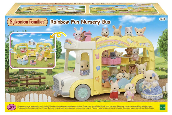 Sylvanian Families: Rainbow Fun Nursery Bus