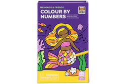 Tiger Tribe: Colour By Numbers - Mermaids and Friends