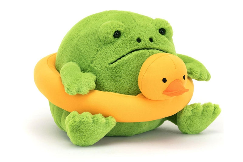 Jellycat: Ricky Rain Frog Rubber Ring - Plush