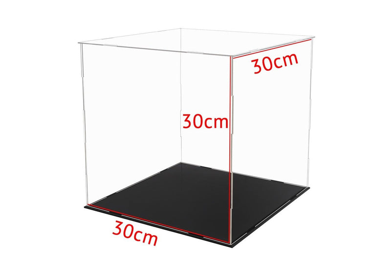 30x30x30CM Acrylic Display Case Dustproof Box Action Figure Model Car Collection