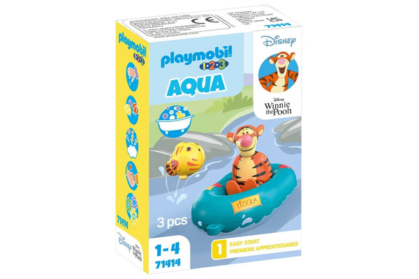 Playmobil: 1.2.3 & Disney - Tigger's Rubber Boat Ride (71414)