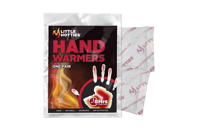 10 Pairs Little Hotties Hand Warmers 8hrs Pure Heat Air-Activated For Ski Snow