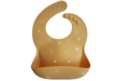 Mushie: Silicone Bib - Sun