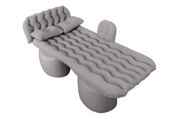 Portable Travel Inflatable Car Back Seat Air Mattress - Grey