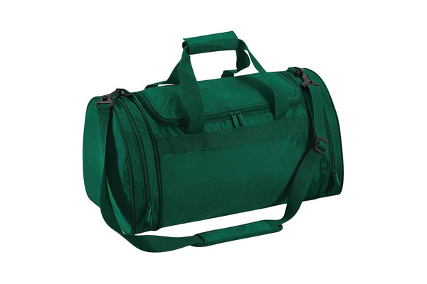 Quadra Sports Holdall Duffle Bag - 32 Litres (Pack of 2) (Bottle Green) (One Size)