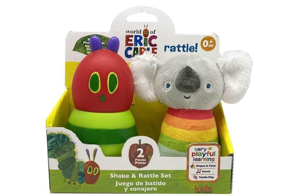 The World of Eric Carle: Caterpillar Jingler & Koala Rattle Set