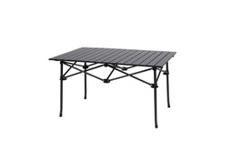 Levede Folding Camping Table Aluminium Black