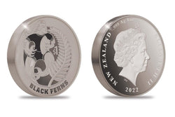 2022 Black Ferns - Silver Proof Coin