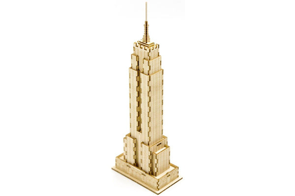 Insight Editions Incredibuilds New York Empire State Building 3D Wood Model 10y+