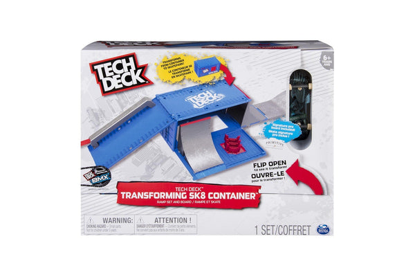 Tech Deck: Transforming SK8 Container - Playset