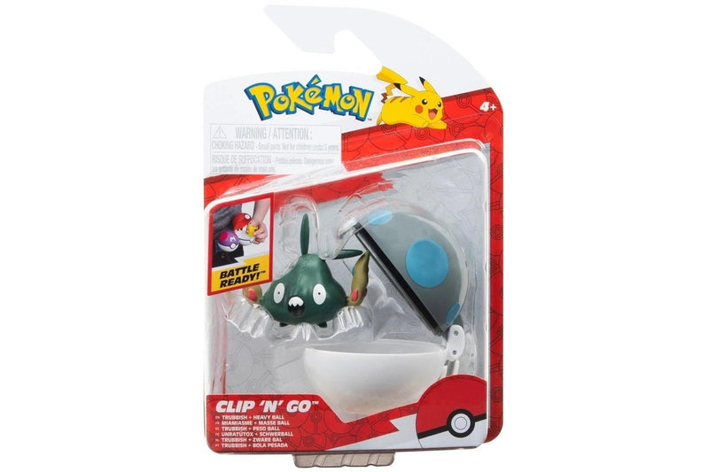 Pokemon: Clip-N-Go Ball - Trubbish