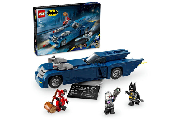 LEGO DC Comics: Batman with the Batmobile vs. Harley Quinn and Mr. Freeze - (76274)