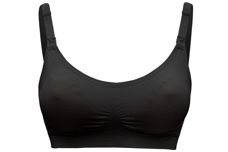 Medela: Keep Cool Ultra Maternity/Nursing Bra - Black (Large)