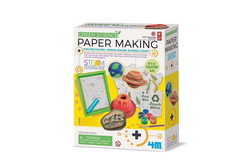 4M Green Science Paper Making Educational Kids Toddler Fun Activity Toy 8y+