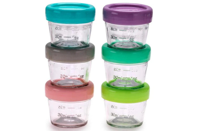 Melii: Glass Food Container (6 Pack)