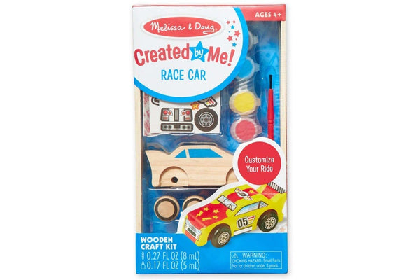 Melissa & Doug: Created by Me! Race Car Wooden Craft Kit