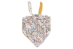 Little Unicorn: Reversible Muslin Bandana Bib - Pressed Petals