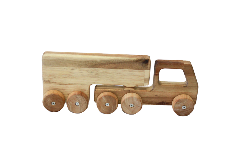 Solid Wooden Truck Wooden Toy Vehicles