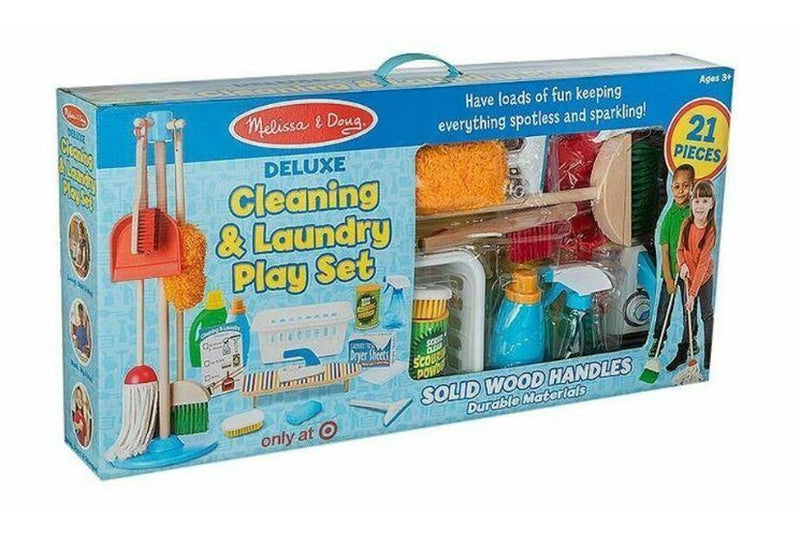 Melissa & Doug: Deluxe Cleaning & Laundry Play Set