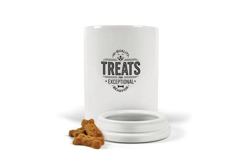 Fred: Howligans Ceramic Treat Jar - Exceptional Behaviour - White