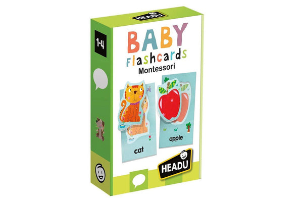 Headu Montessori Baby Flashcards Colour Shapes Kids Toddler Fun Activity 1-4y