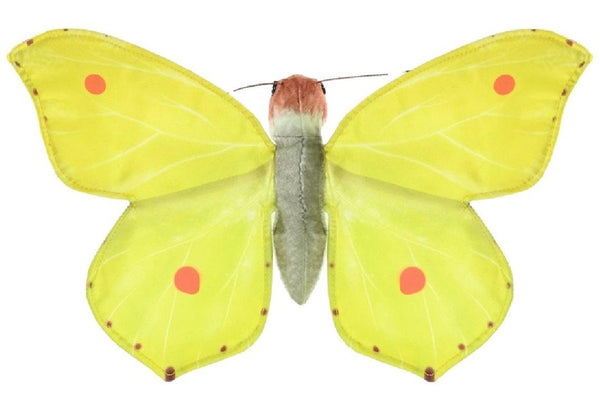 Wild Republic: Rainforest Common Brimstone Butterfly - 7" Finger Puppet