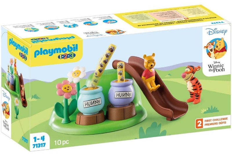 Playmobil: 1.2.3 & Disney - Winnie's & Tigger's Bee Garden (71317)