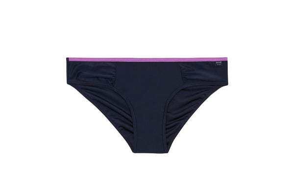 Regatta Womens/Ladies Aceana Plain Bikini Bottoms (Navy/Radiant Orchid) (20 UK)