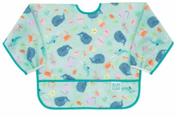 Bumkins: Waterproof Sleeved Bib - Ocean Life