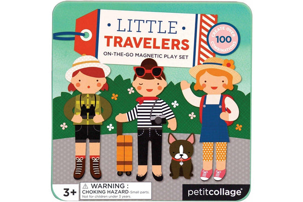 Petit Collage: On-The-Go Magnetic Playset - Little Travelers