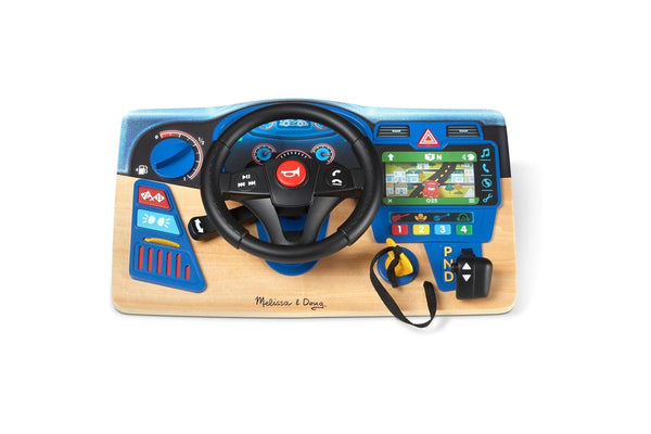 Melissa & Doug Vroom & Zoom Interactive Dashboard Kids Childrens Toy 3+