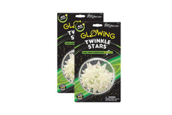 2x Great Explorations Glowing Twinkle Stars Glow in The Dark Kids Pretend Toy 5+