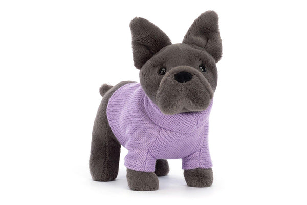 Jellycat: Sweater French Bulldog Purple - Plush