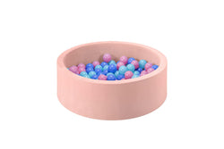 PlayPals Foam Ball Pit Soft with 200 Balls Pink