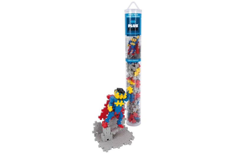 Plus-Plus: Superhero Tube (100pc)