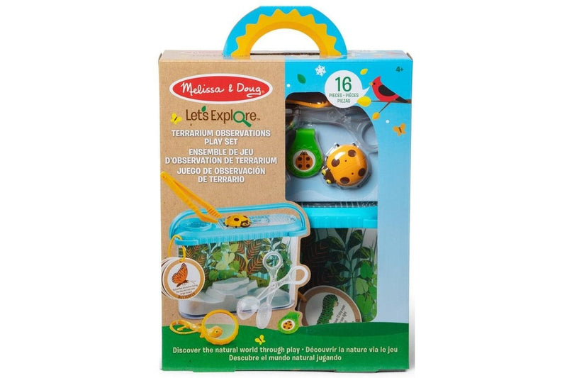 Melissa & Doug: Let's Explore Terrarium - Observations Play Set