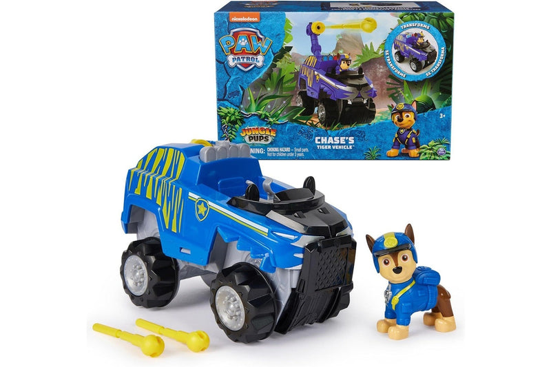 Paw Patrol: Jungle Pups - Chase's Tiger Vehicle