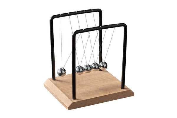 Geek Culture Newton's Cradle Balls Science Toy Home Office Desk Accessory 14cm