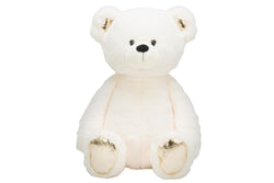 Russ Crackle Bear: White - 14" Plush