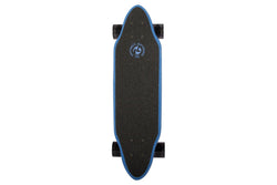 Kryptonics 26-inch Mini Cutaway Cruiser Skateboard Board - 89 IS Fine