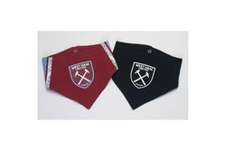 West Ham United FC 2022-23 Bib (Pack of 2) (Claret Red/Sky Blue/Black) (One Size)