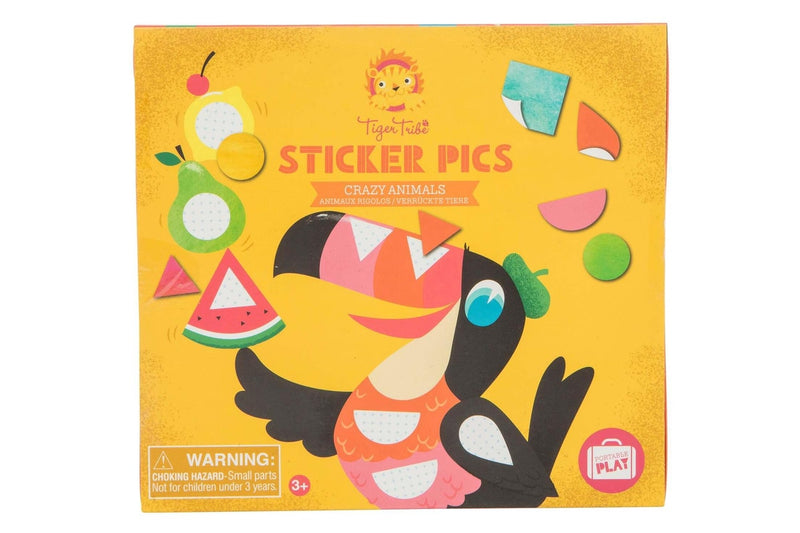 Tiger Tribe: Sticker Pics - Crazy Animals