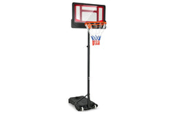 Costway Portable Basketball Hoop Adjustable Basketball Ring System Stand Teenager w/Wheels Indoor Outdoor